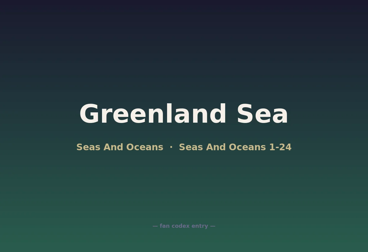 Greenland Sea