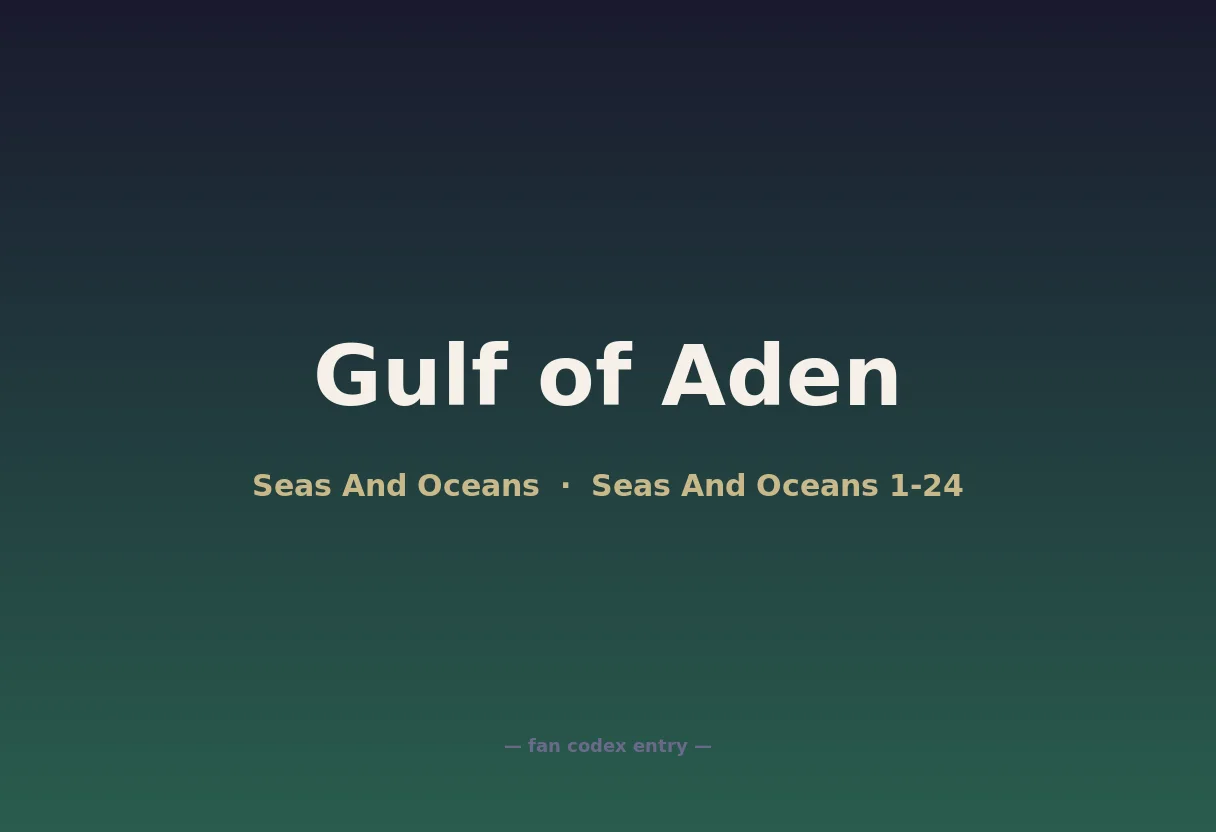 Gulf of Aden