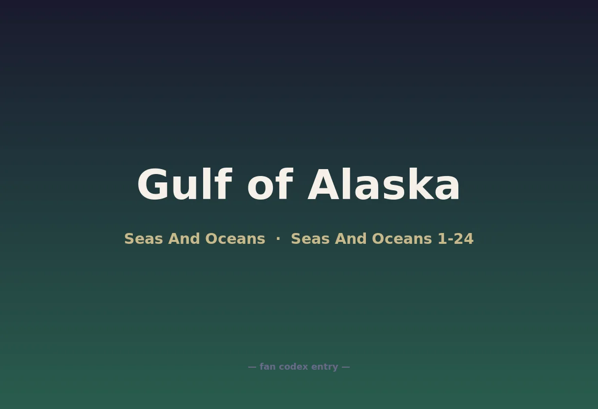 Gulf of Alaska