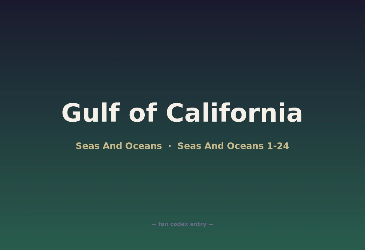 Gulf of California