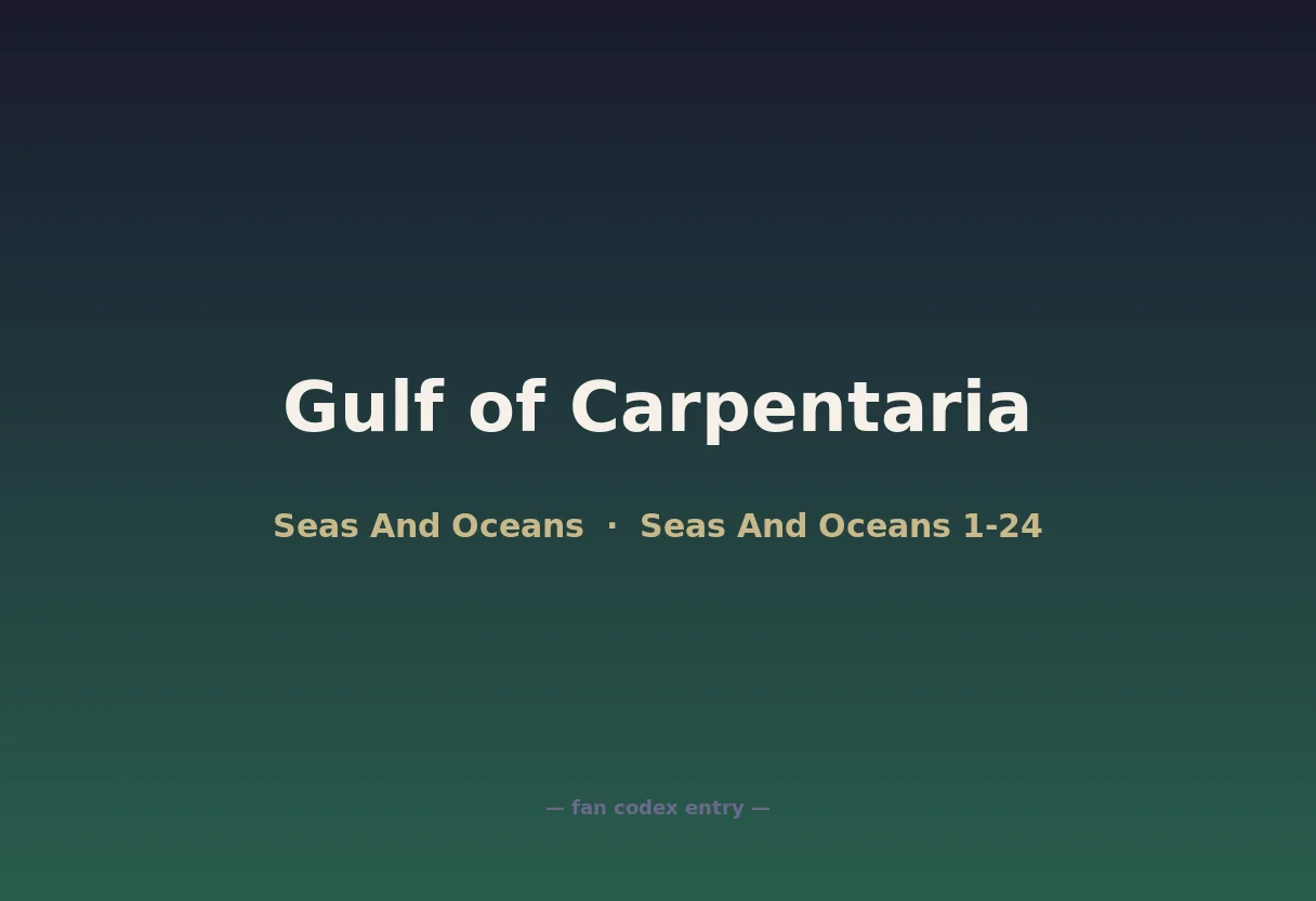 Gulf of Carpentaria