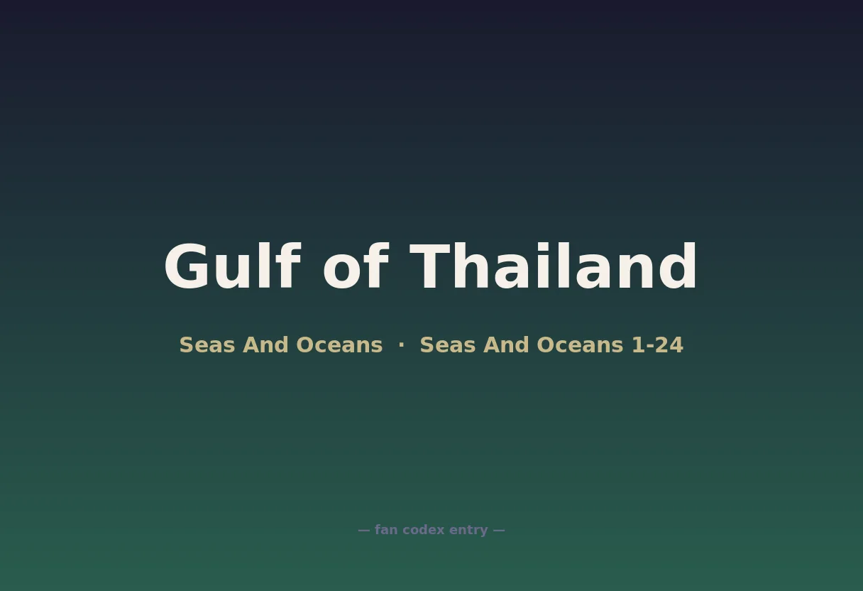 Gulf of Thailand