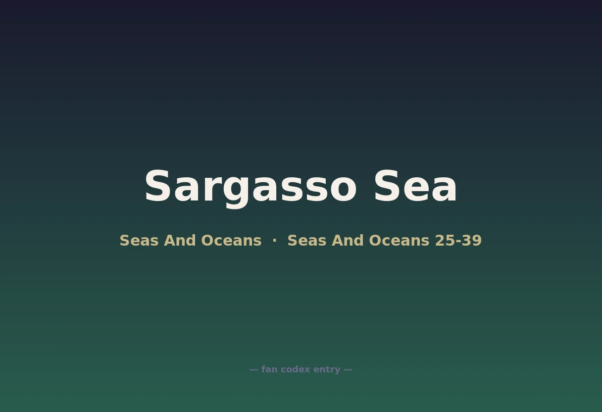 Sargasso Sea
