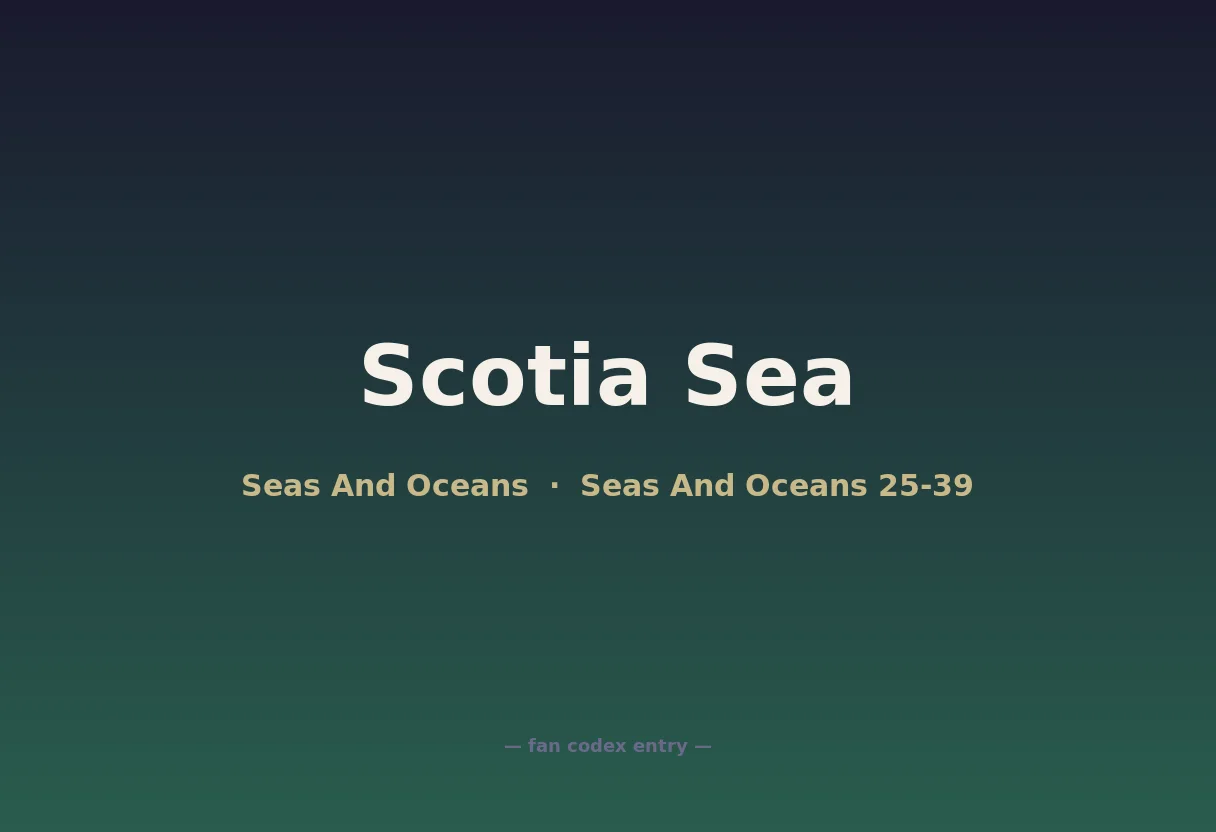 Scotia Sea