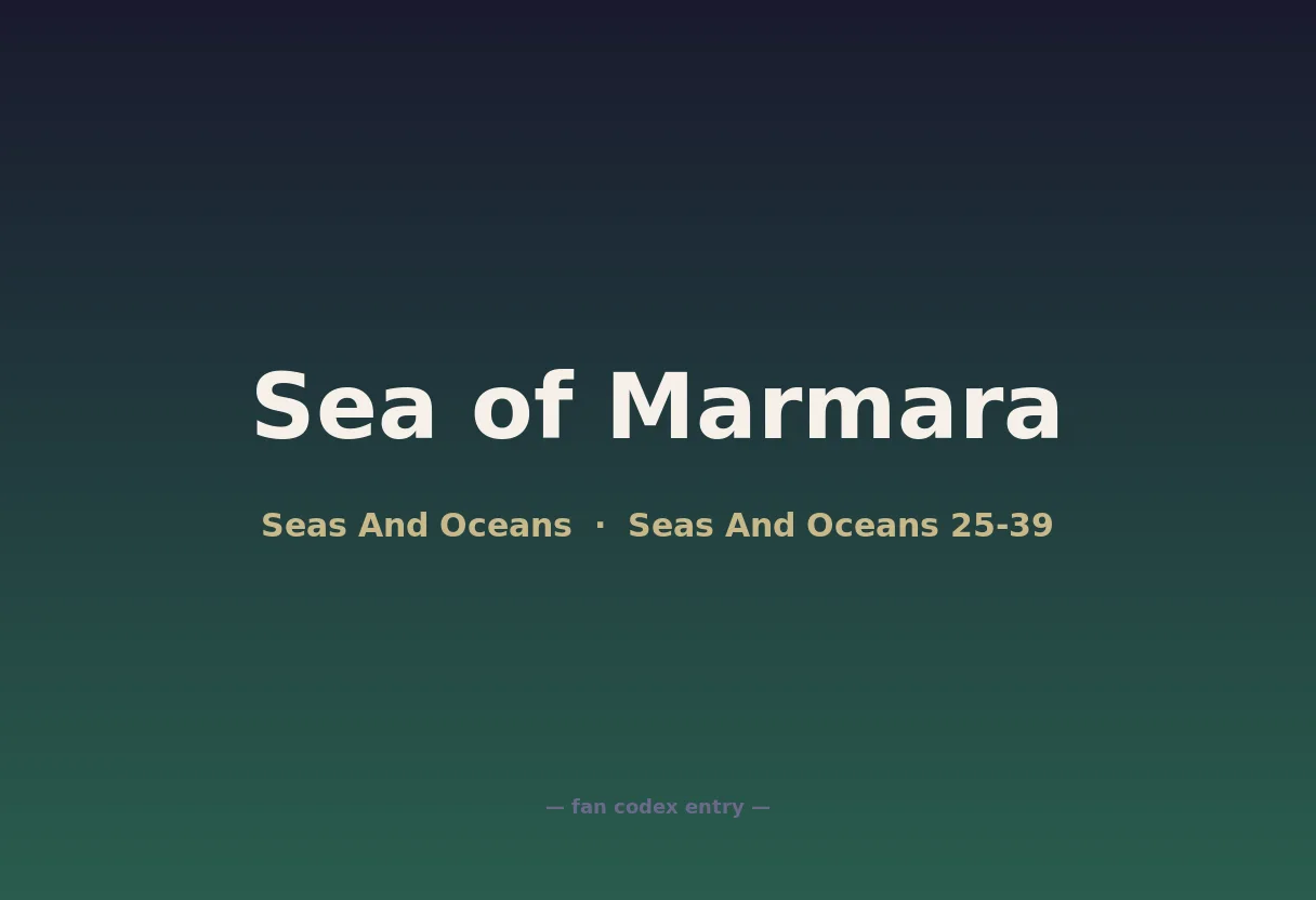 Sea of Marmara