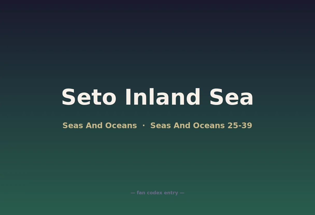 Seto Inland Sea
