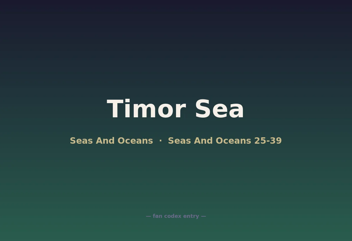 Timor Sea